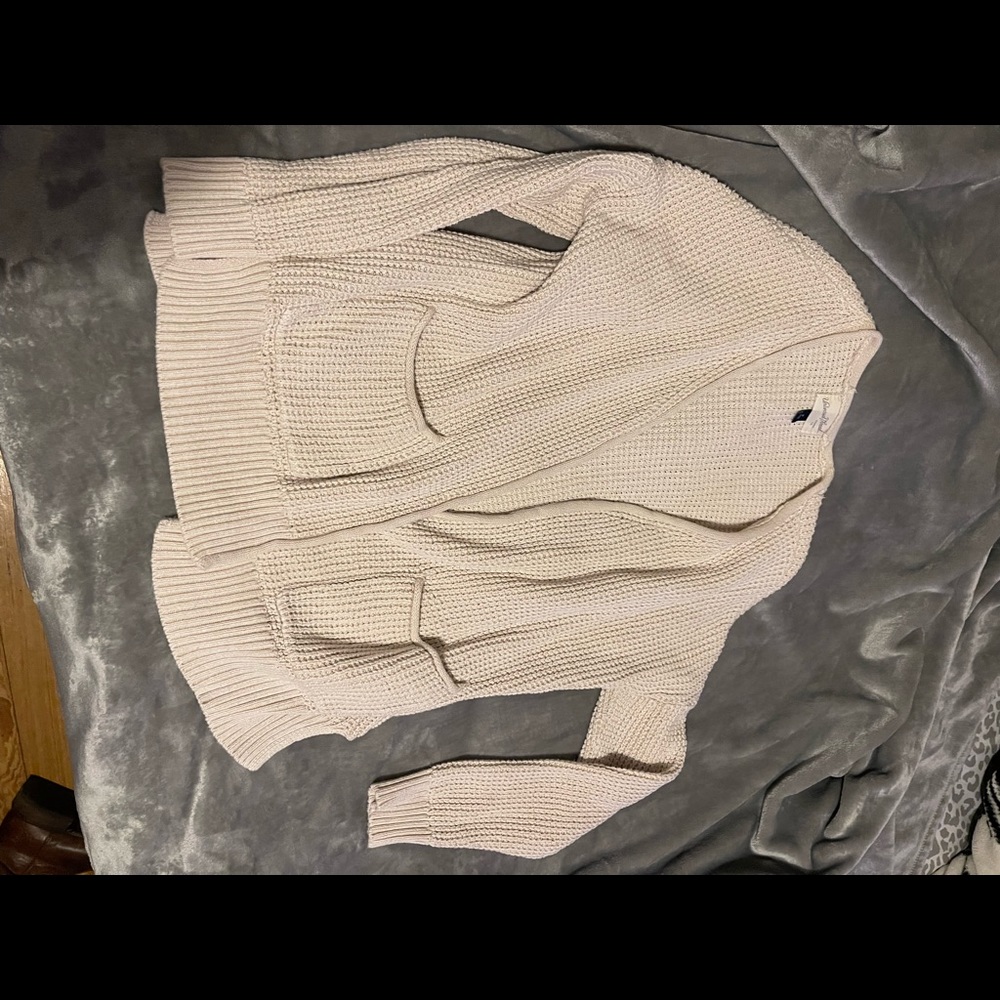 Cream cardigan